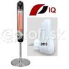 Karbonový infrazářič IQ-STAR Vertical WIFI black 2000W