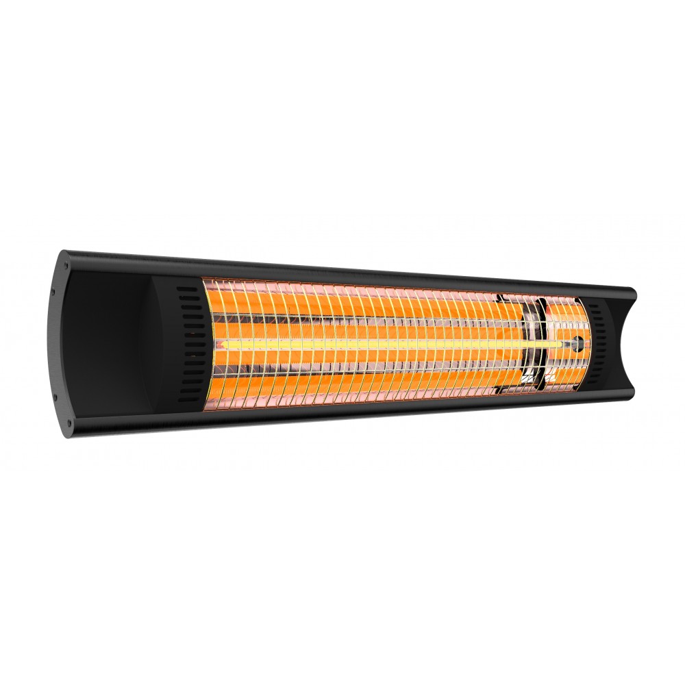 Karbonový infrazářič IQ-STAR BOLA 2000W Black